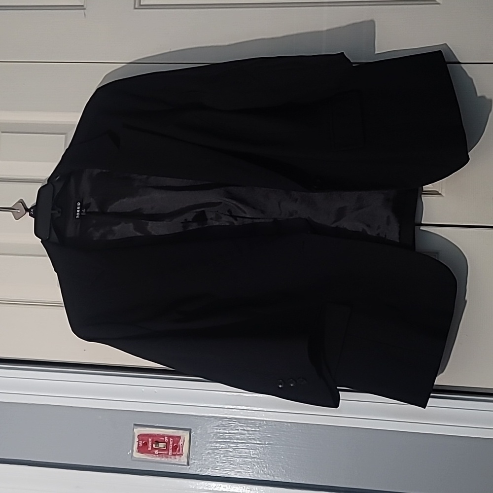 Black blazer.